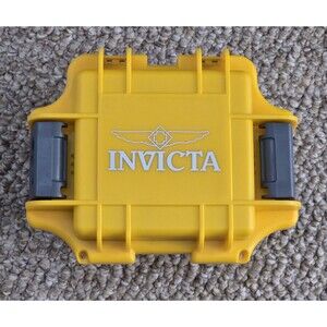 Invicta  Single Slot Impact Resistant Yellow Collector Diver Watch Case